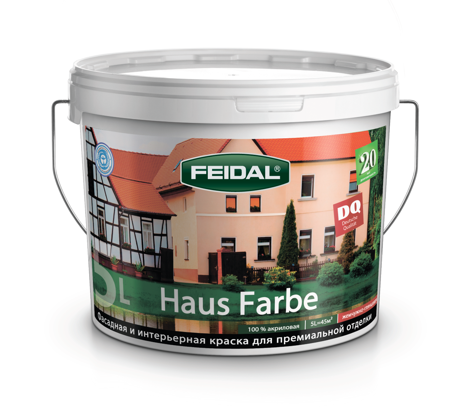 Краска универсальная FEIDAL Haus Farbe 